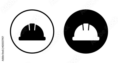 Helmet icon vector isolated on white background. Motorcycle helmets. Racing helmet. construction helmet icon. Safety helmet