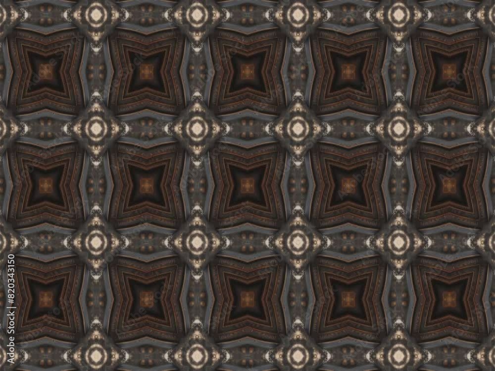 Abstract kaleidescope seamless pattern animation Abstract kaleidescope seamless pattern animation