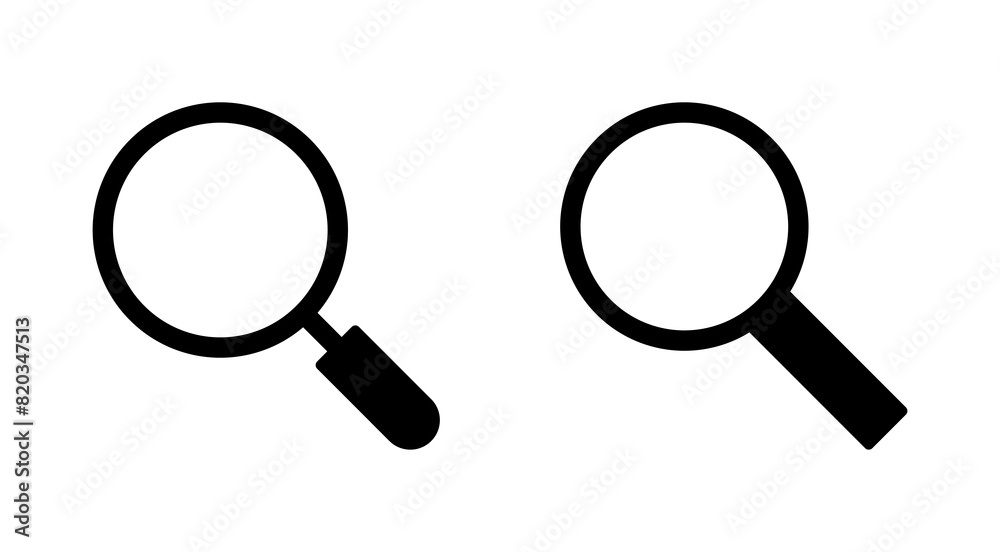 Search icon set. search magnifying glass icon Search icon set. search magnifying glass icon