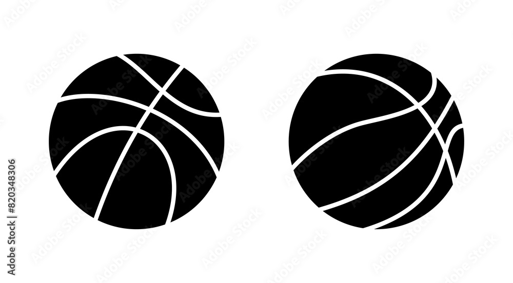 Basketball icon set. Basketball ball icon. Basketball logo vector icon Basketball icon set. Basketball ball icon. Basketball logo vector icon