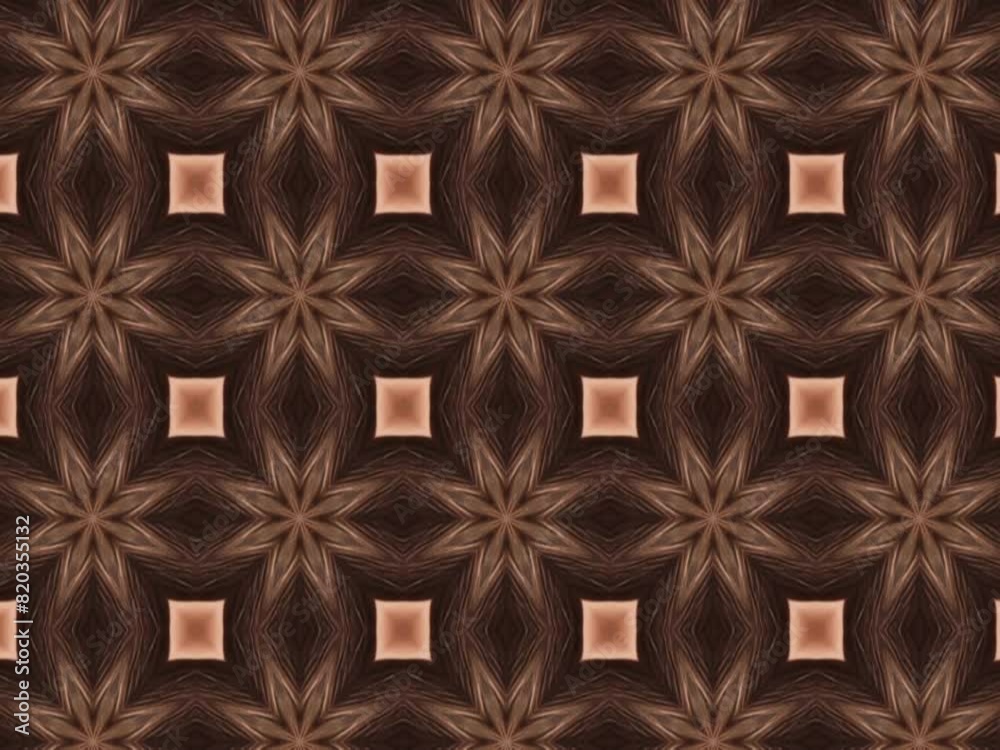 Abstract kaleidescope seamless pattern animation Abstract kaleidescope seamless pattern animation