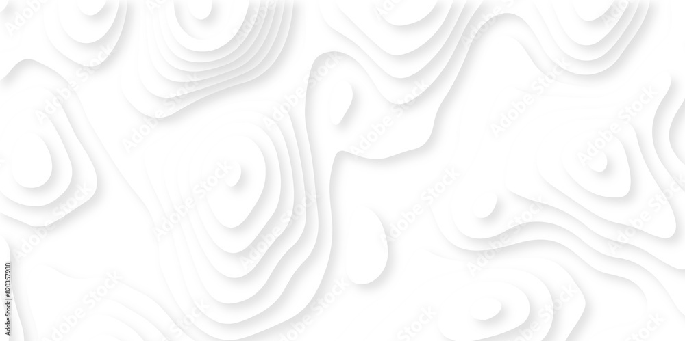 	
Background with lines Modern white carve wave line abstract luxury 3d papercut background. vector minimal topography map light element shadow landscape wave element curve graphic papercut design.