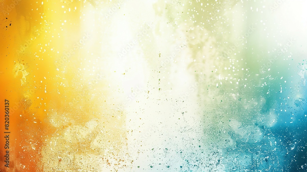 Grainy Noise Grungy Texture: White, Green, Blue, Orange, Yellow Gradient Background Grainy Noise Grungy Texture: White, Green, Blue, Orange, Yellow Gradient Background