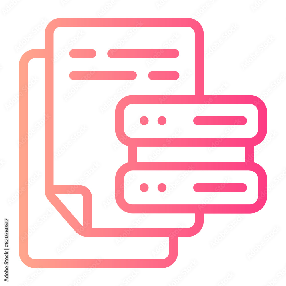 document gradient icon document gradient icon