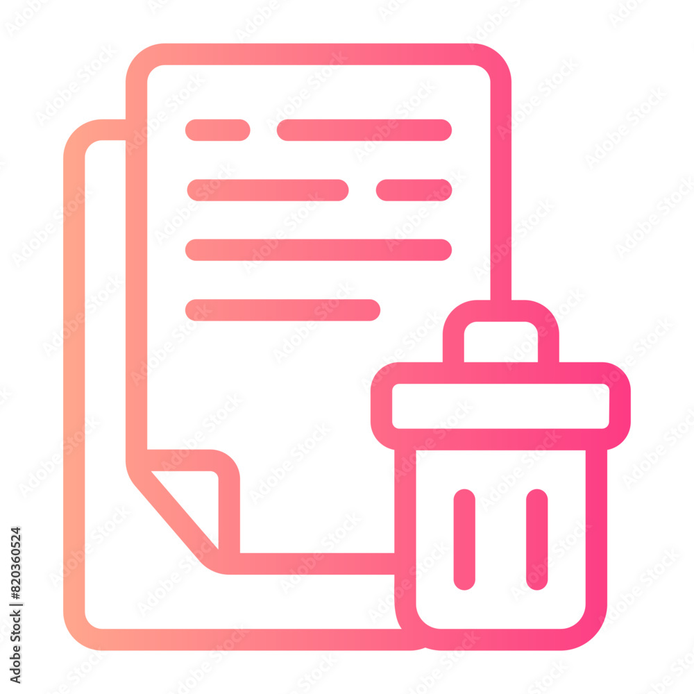 file gradient icon file gradient icon