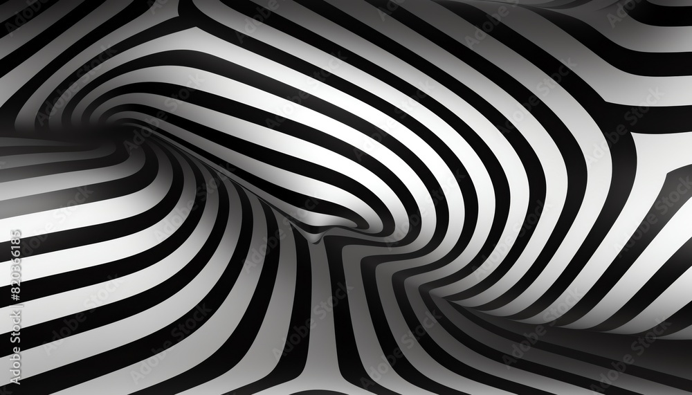 Black and white stripes. Black and white stripes.