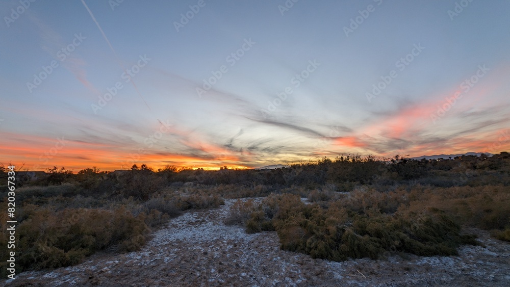 Obraz premium sunset over Las Vegas