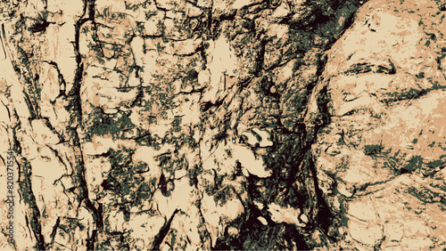 2-77c. Wood Surface Texture Effect - Illustration 