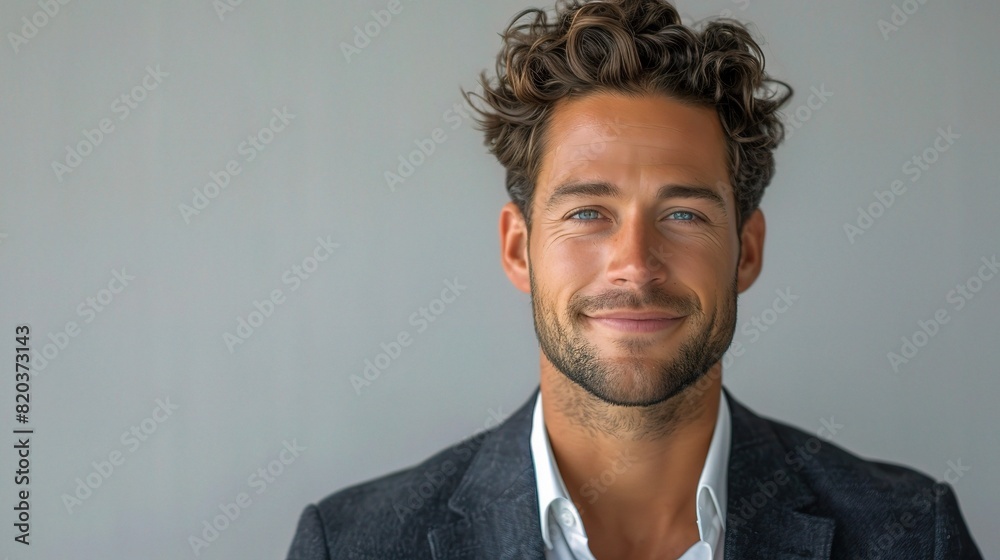 portrait of a handsome businessman against a pristine white backdrop portrait of a handsome businessman against a pristine white backdrop