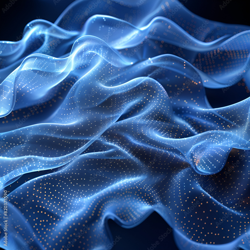 Obraz premium background with waves