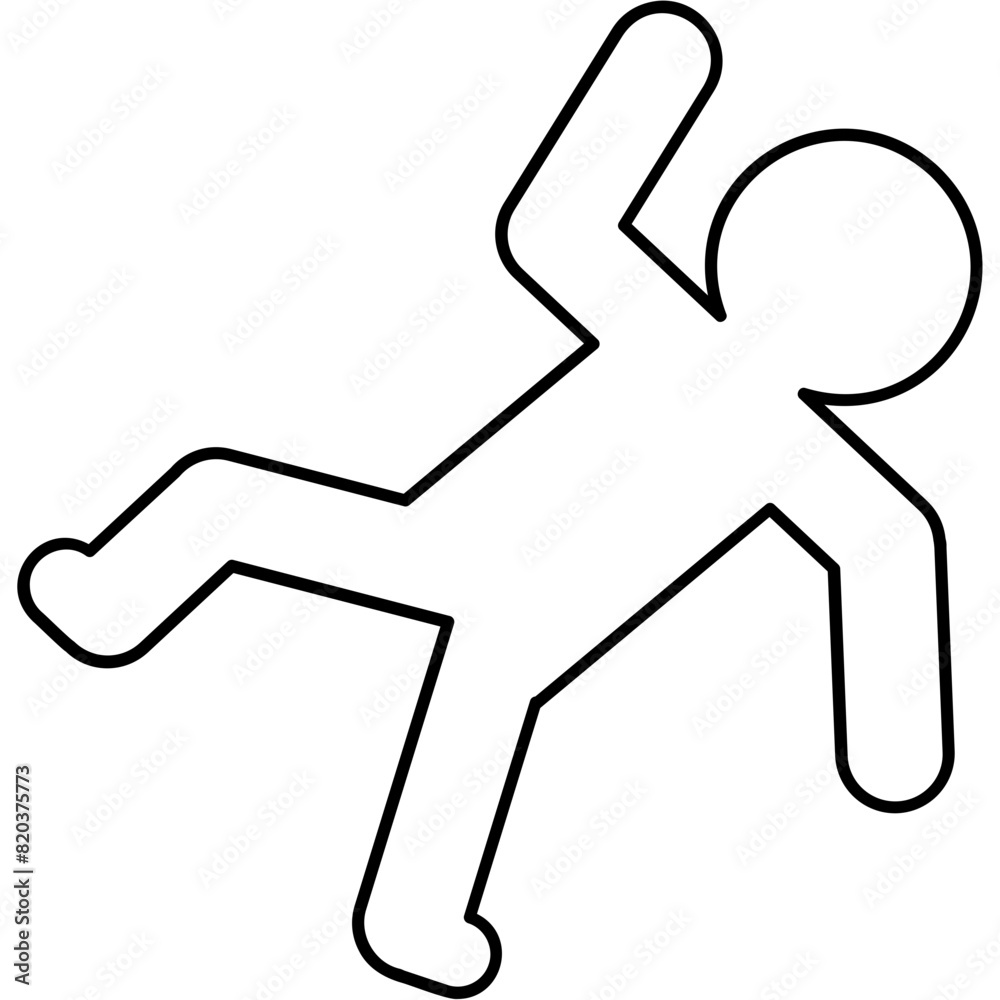 Crime Scene Tape Icon Crime Scene Tape Icon