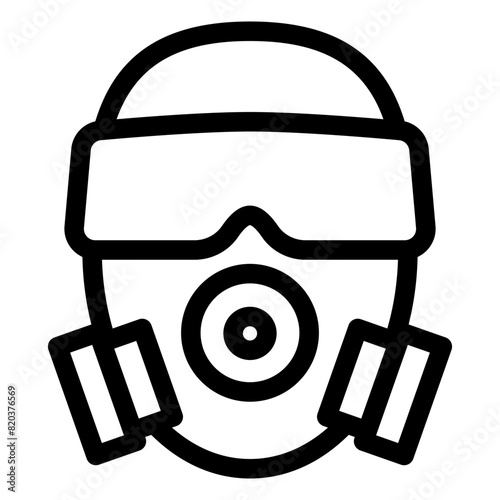 gas mask icon 