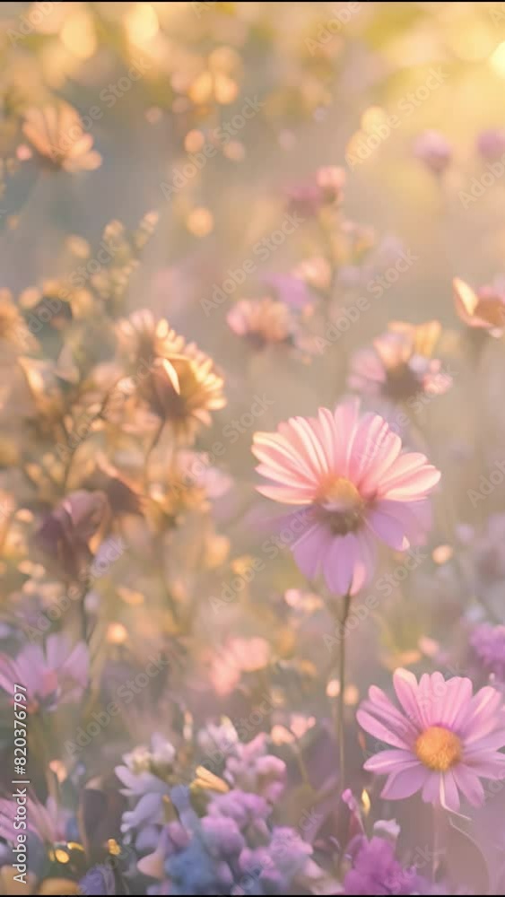 Beautiful and beautiful flowers with bright sunlight Beautiful and beautiful flowers with bright sunlight