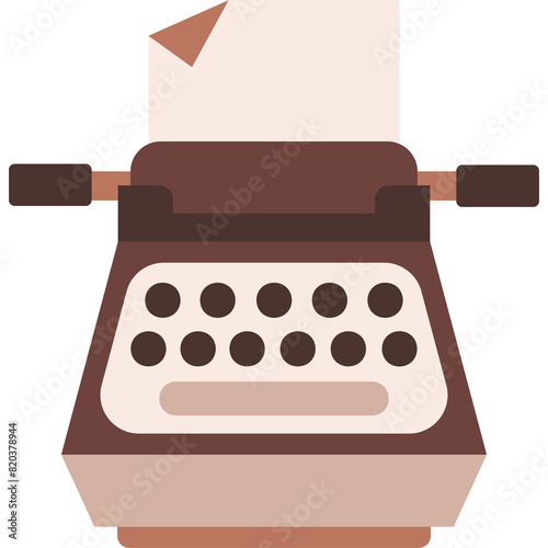 Typewriter Illustration