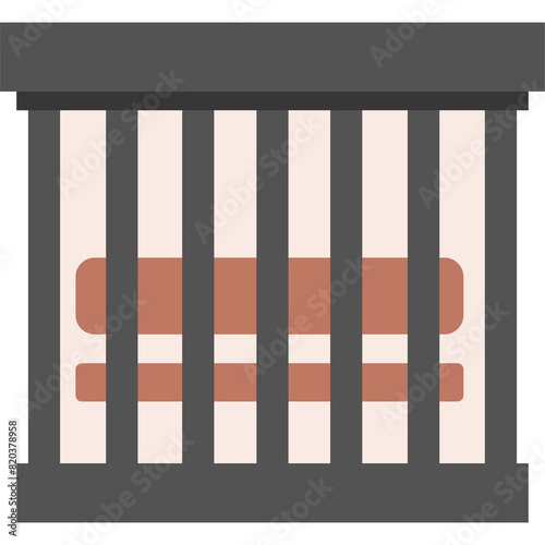 Obraz na plátne Jail Illustration