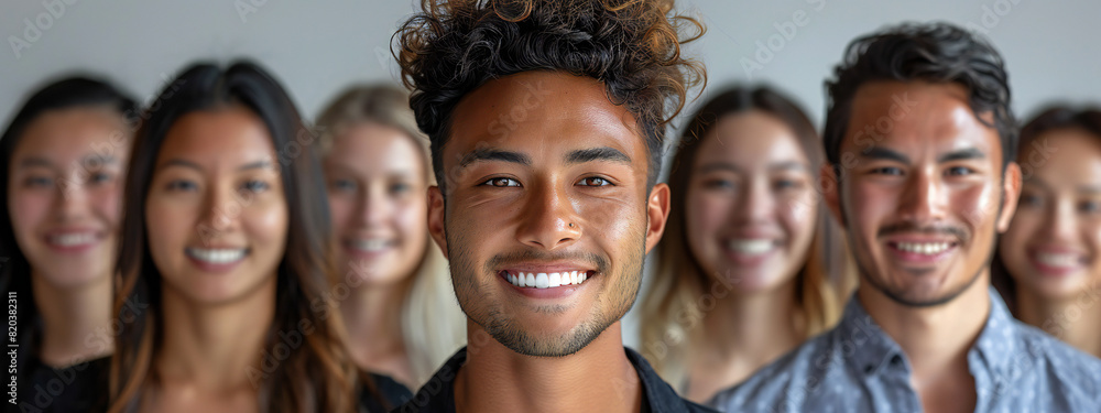 Portrait Collection: Smiling Men and Women Portrait Collection: Smiling Men and Women
