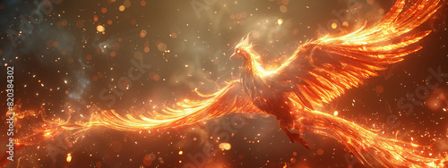 Phoenix Bird Fire Fantasy