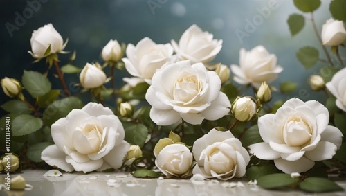 bouquet of roses generative Ai 