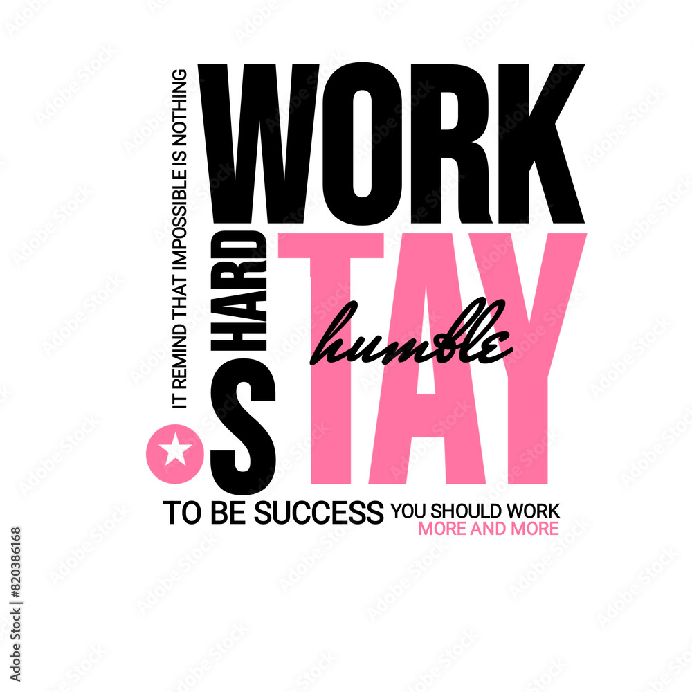 Fototapeta premium Simple and creative t shirt design typography 