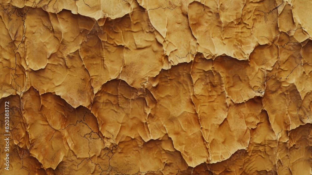 Abstract Relief With A Rough Gritty Brown Surface, Capturing A Rugged And Natural Texture, High Quality