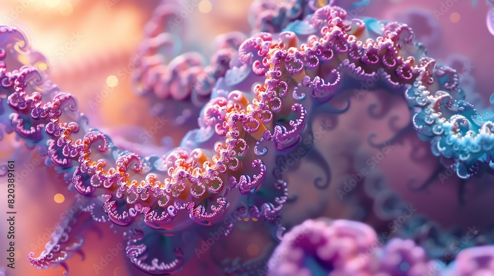 A colorful animation of fractal patterns, constantly evolving and shifting in a seamless loop A colorful animation of fractal patterns, constantly evolving and shifting in a seamless loop