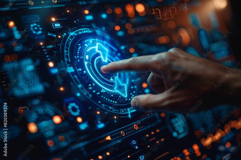 Digital transfer big data on internet. futuristic digital technology Digital transfer big data on internet. futuristic digital technology