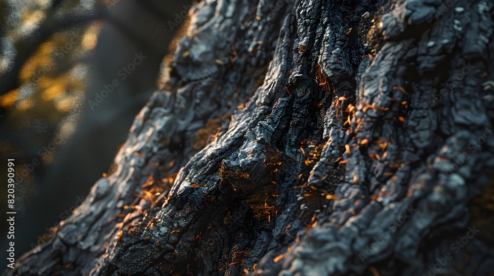 Tree growth rings on fresh cut evergreen tree Tree growth rings on fresh cut evergreen tree