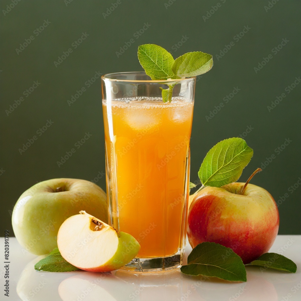 Fototapeta premium APPLE JUICE