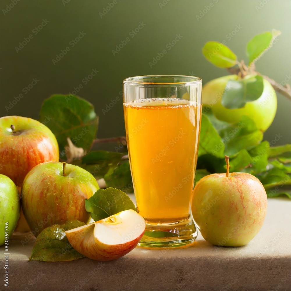 Fototapeta premium APPLE JUICE
