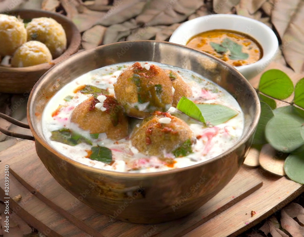 Indian Cuisine Dahi Vada