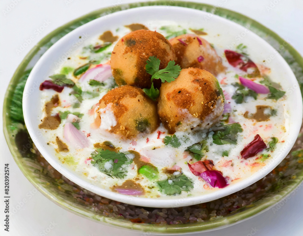 Indian Cuisine Dahi Vada Indian Cuisine Dahi Vada