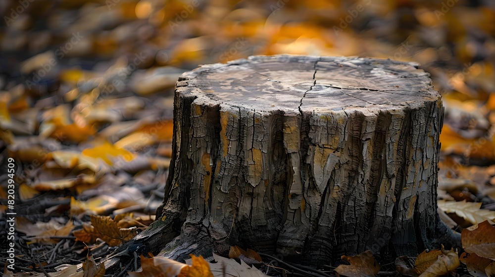 Tree growth rings on fresh cut evergreen tree Tree growth rings on fresh cut evergreen tree