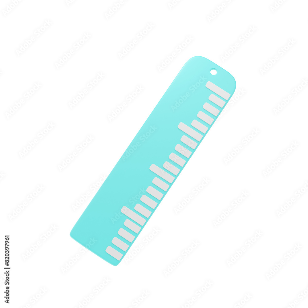 ruler 3d icon and illustration ruler 3d icon and illustration