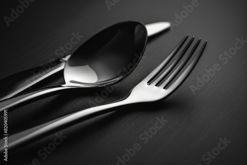 Closeup cutlery photo