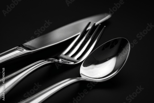 Closeup cutlery photo