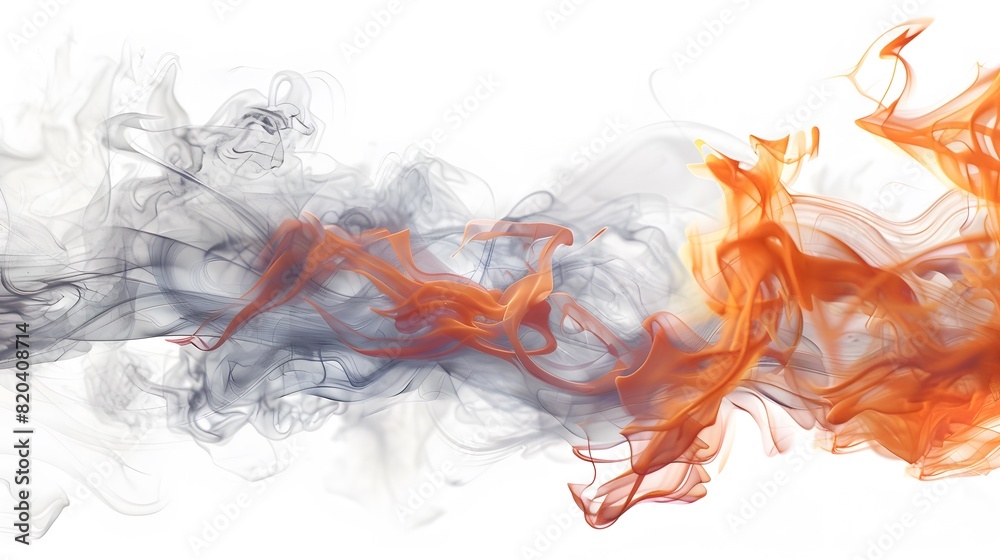 Fototapeta premium Blaze fire flame background and textured