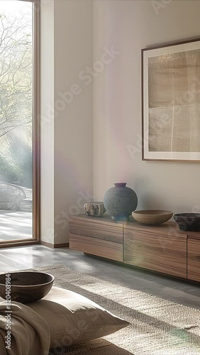 Cozy light home interior