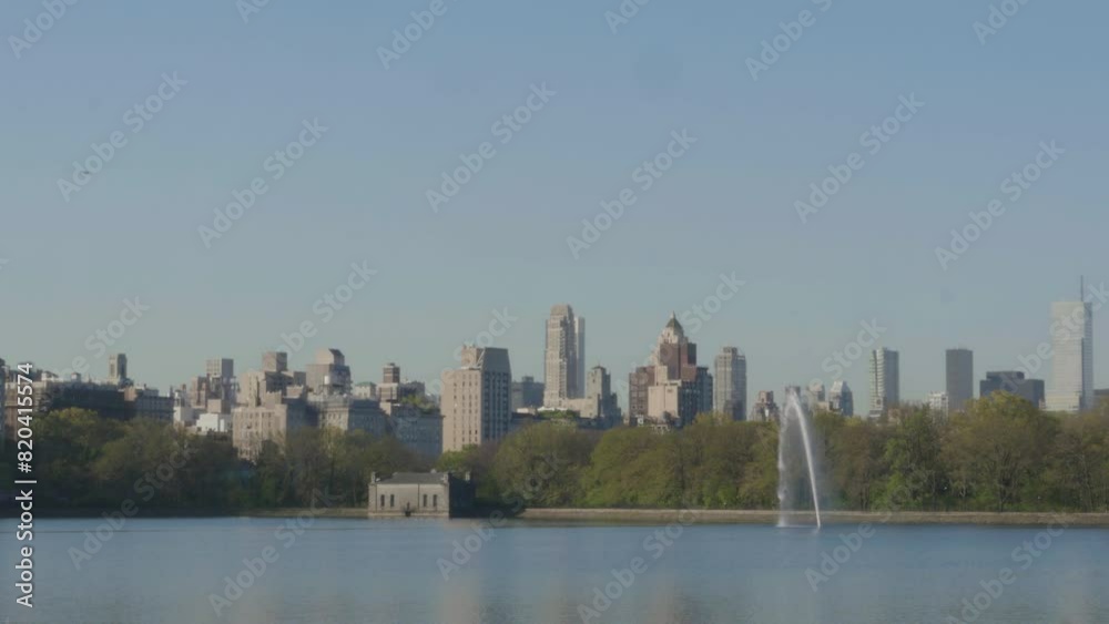 Jacqueline Kennedy Onassis Reservoir on a spring morning Jacqueline Kennedy Onassis Reservoir on a spring morning