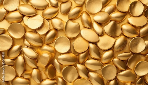 Golden Gems Background Texture Design