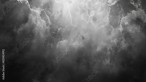 fondo de cielo con nubes clima extremo niebla de noche bruma y tempestad fondo tenebroso  photo