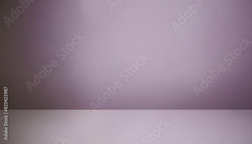 パステルパープルの部屋。奥行きのある紫色の空間。無地素材。レイアウト。Pastel purple room. A deep purple space. Plain material. layout.