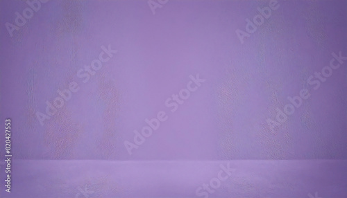 Pastel purple room. A deep purple space. Plain material. layout.
