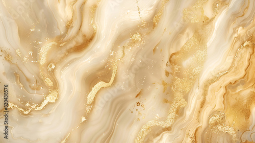 Luxury gold marble texture background, generative Ai