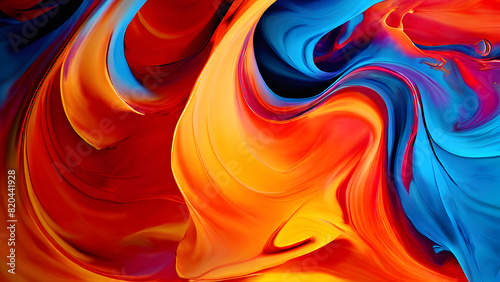 Multicolored lines Abstract background. abstract colorful nice background with color waves. bold color dynamic colorful background illustration bright radiant, playful cheerful bold color dynamic art