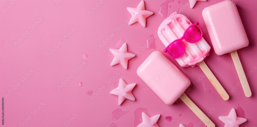 Refreshing in Pink: Embracing the Cooler on a Pink Canvas Refreshing in Pink: Embracing the Cooler on a Pink Canvas