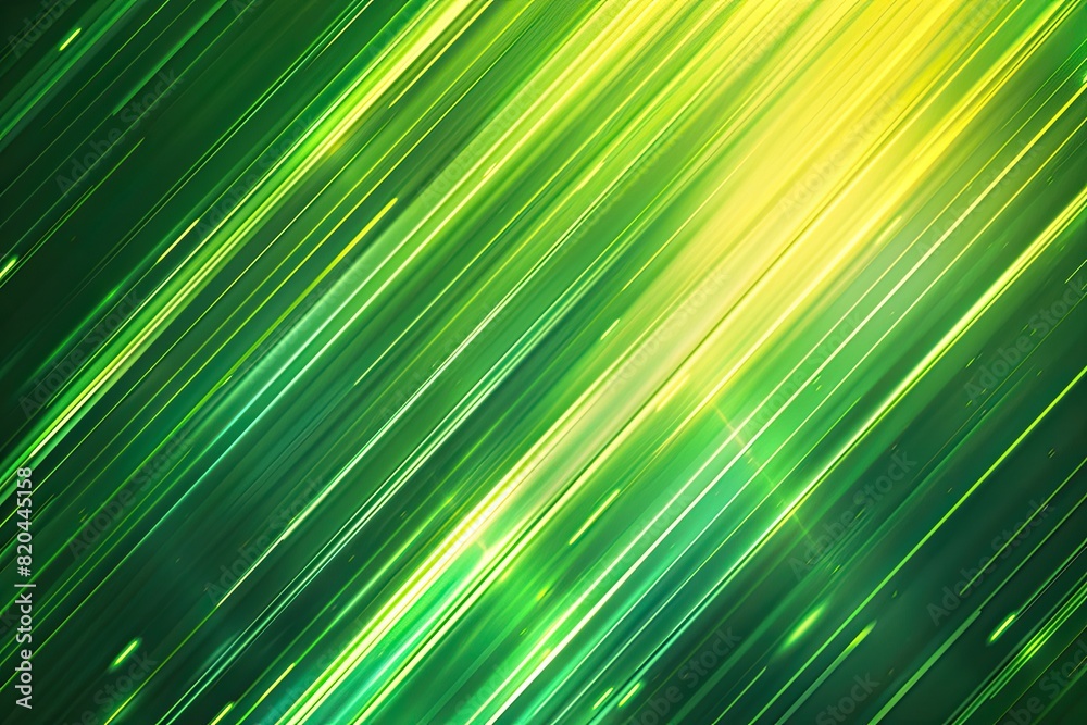 Neon green streaking gradient lines abstract background. Dynamic digital design Neon green streaking gradient lines abstract background. Dynamic digital design