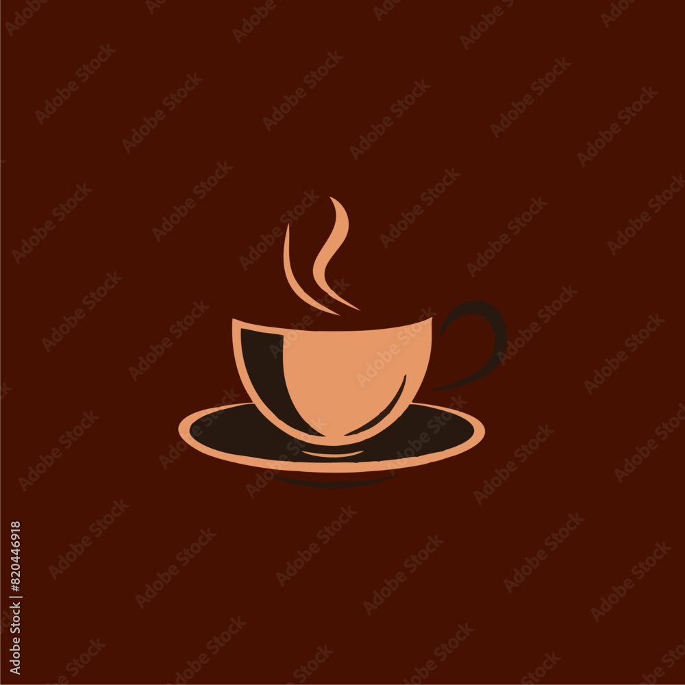 Coffee cup logo vector illustration Coffee cup logo vector illustration