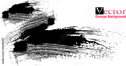 grunge background vector texture, Vector hand drawn brush strokes, stains for backdrops. Monochrome design elements . One color monochrome artistic hand drawn backgrounds. Hand Drawn Grunge 