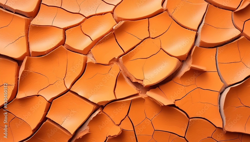 Drought-Induced Cracked Dry Soil Texture Drought-Induced Cracked Dry Soil Texture