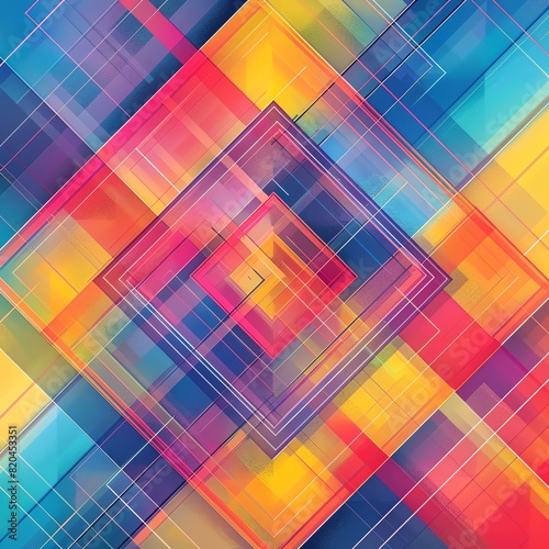 Rectangle Abstract background A quadrilateral with opposite sides equal and four right angles
